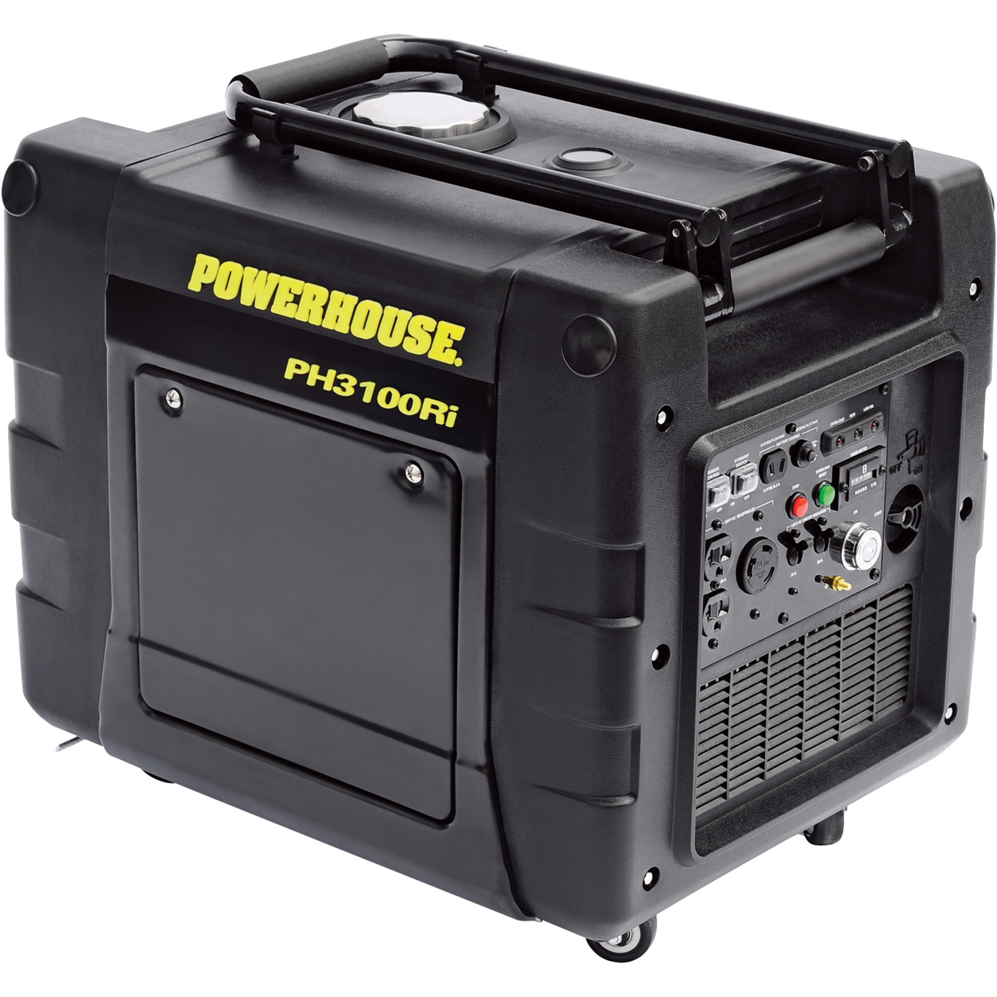 Powerhouse Portable Inverter Generator — 3,100 Surge Watts, 3,000 Rated Watts, Remote Start, Model# PH3100Ri